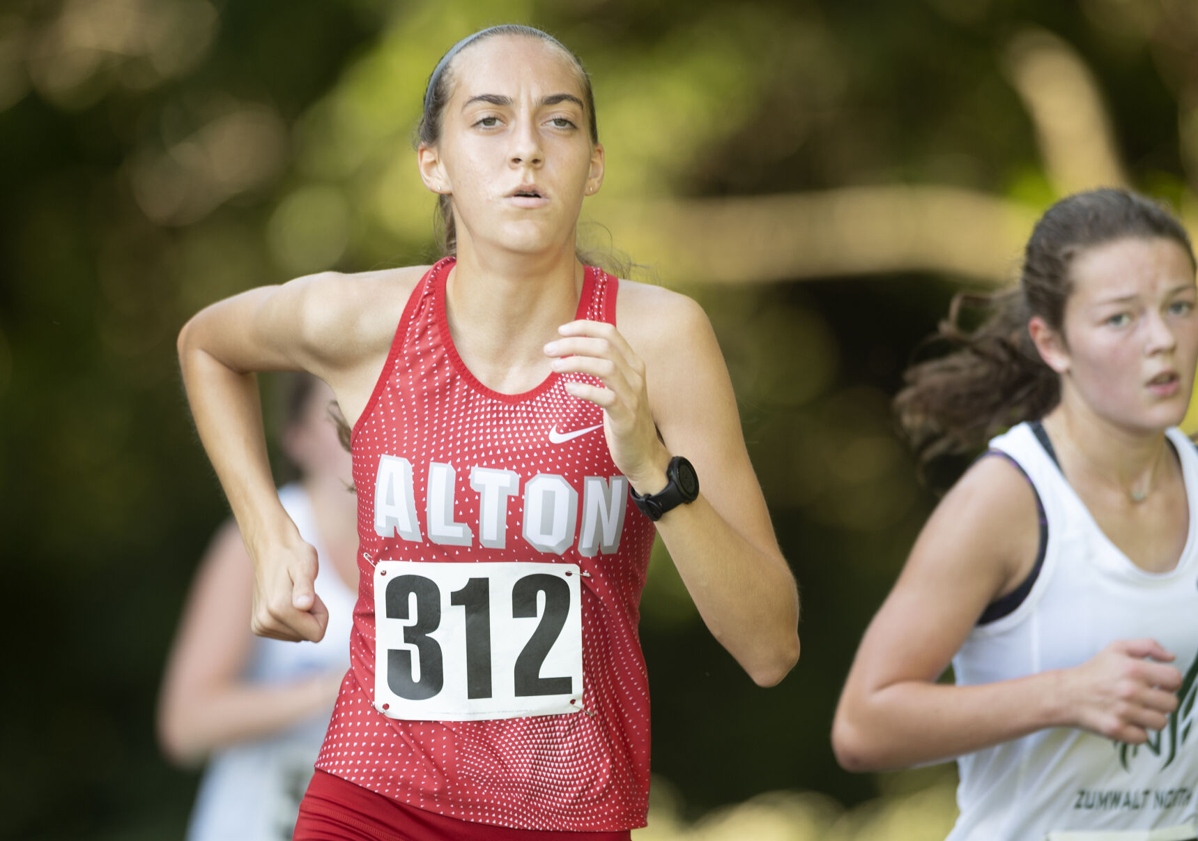 Edwardsville Invitational girls race